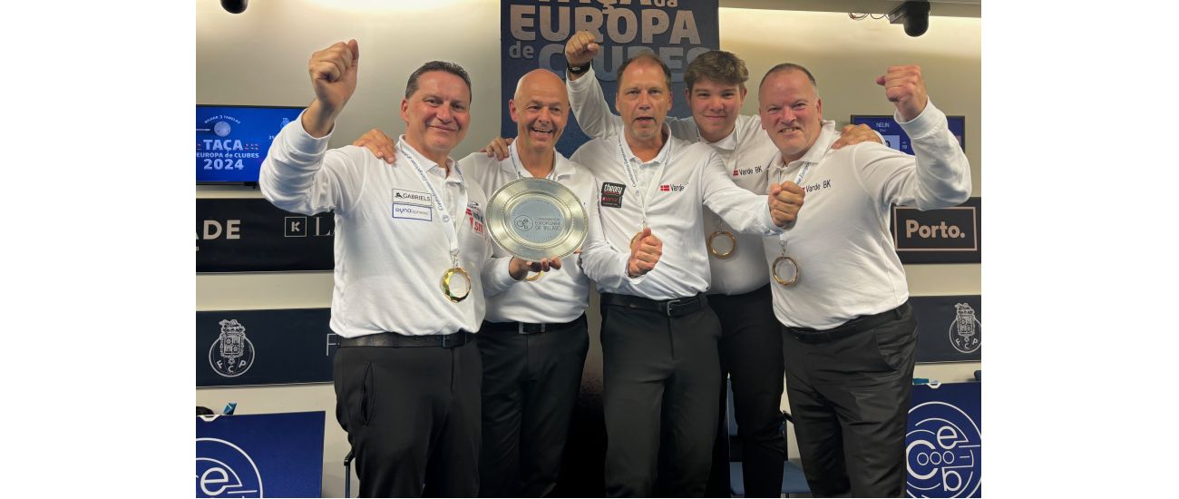 VARDE BK TAKES HOME THE COUPE D'EUROPE 3-CUSHION 2024